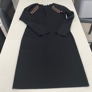 Good American Grommet Shoulder Detail Dress
